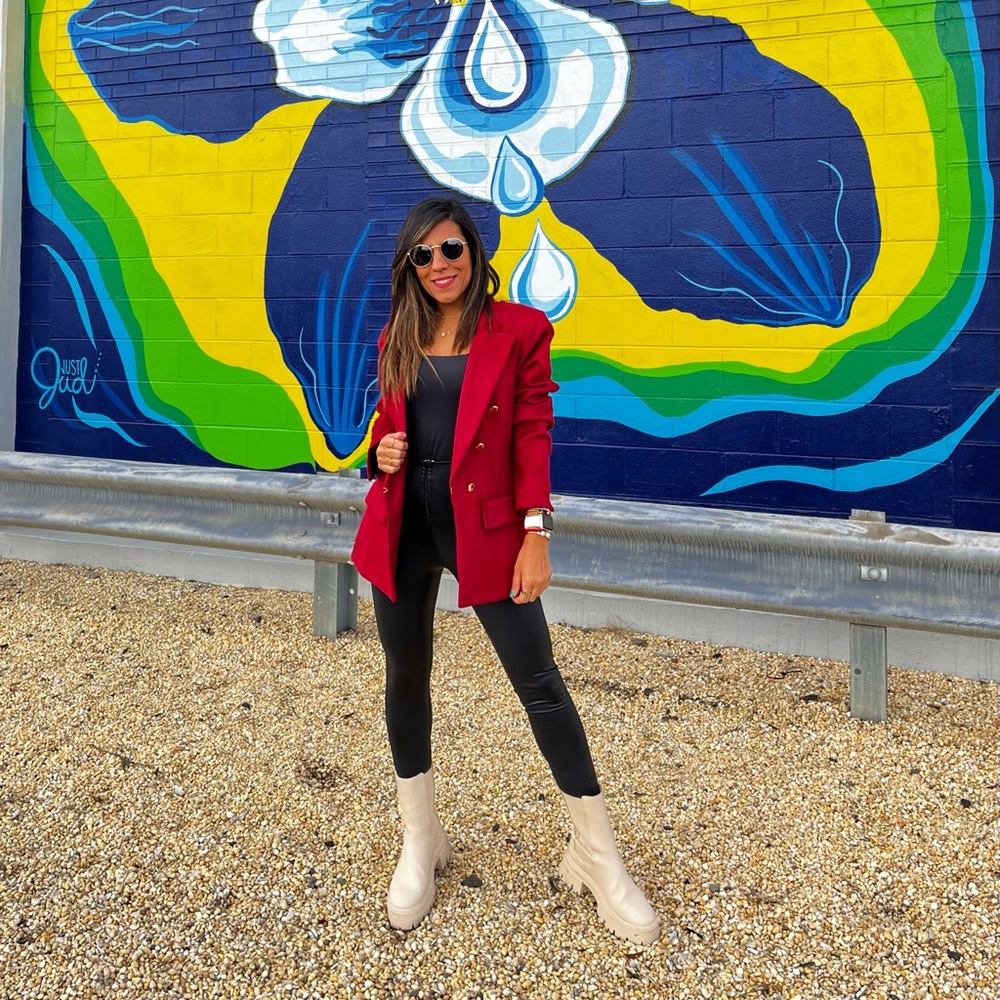 Brick Red Blazer